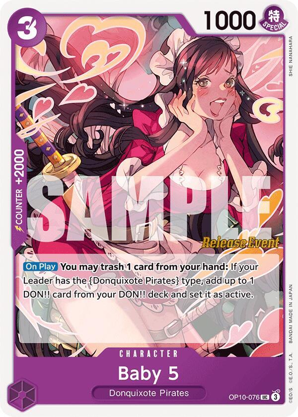 Baby 5 (OP10-076) [Royal Blood Release Event Cards]