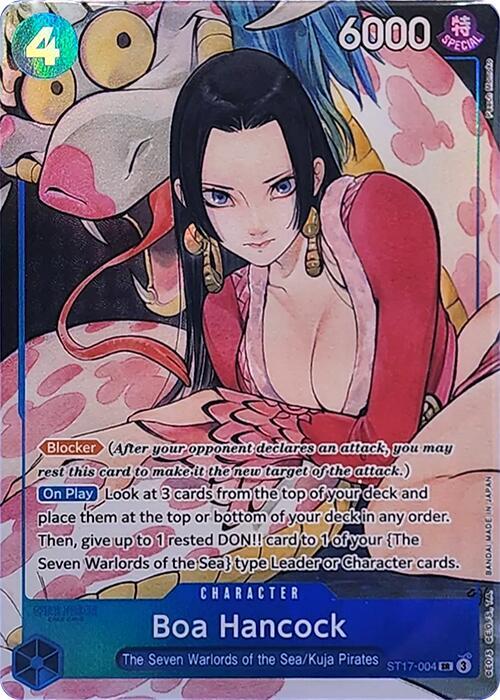 Boa Hancock (Illustration Box Vol.1) (ST17-004) [One Piece Promotion Cards]