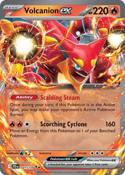 Volcanion ex - 031/159 [SV09 Journey Together]