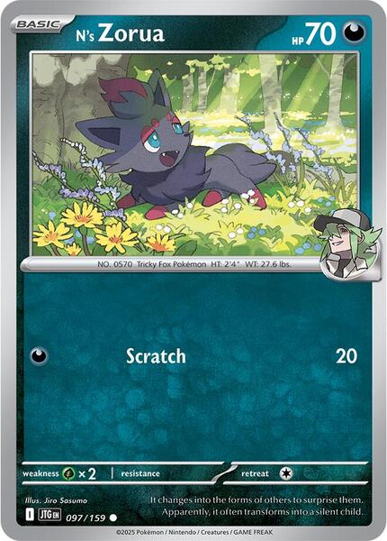 N's Zorua [SV09 Journey Together]