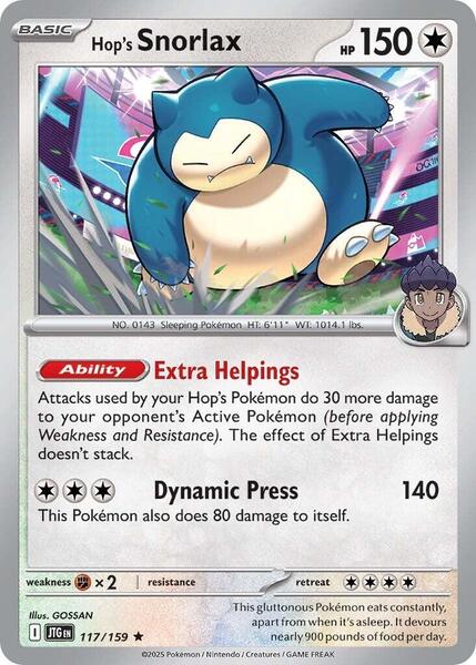 Hop's Snorlax [SV09 Journey Together]