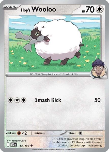 Hop's Wooloo - 135/159 [SV09 Journey Together]