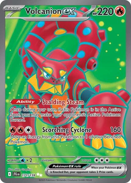 Volcanion ex - 171/159 [SV09 Journey Together]