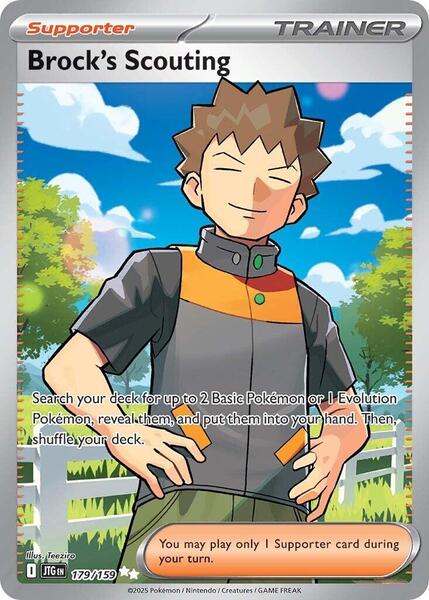 Brock's Scouting - 179/159 [SV09 Journey Together]