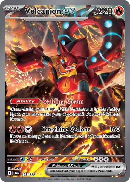 Volcanion ex - 182/159 [SV09 Journey Together]