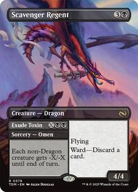 Scavenger Regent (Borderless) (379) [Tarkir: Dragonstorm]