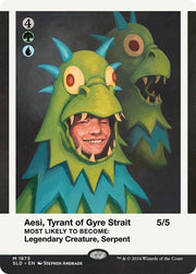 Aesi, Tyrant of Gyre Strait (1873) [Secret Lair Drop]