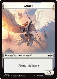 Angel // Spirit  Double-Sided Token (2 // 6) [Tarkir: Dragonstorm Commander]