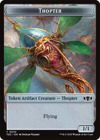 Thopter // Bird Double-Sided Token (33 // 2) [Tarkir: Dragonstorm Commander]
