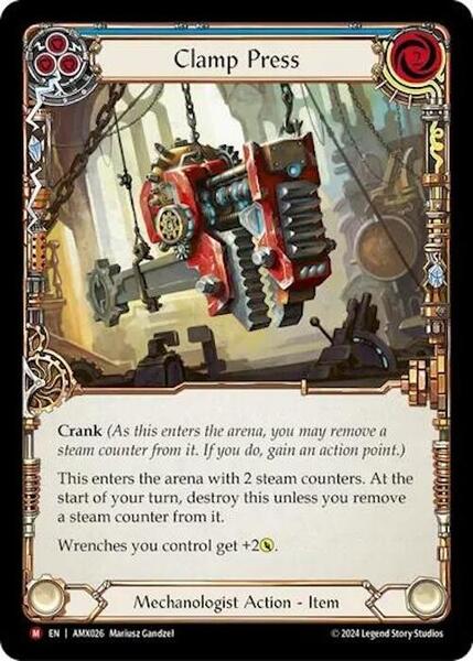 Clamp Press [Armory Deck Maxx Nitro]