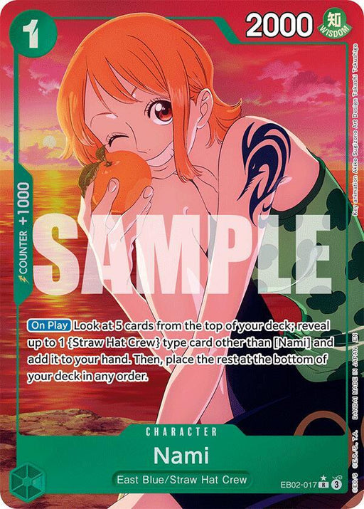 Nami (Alternate Art) (EB02-017) [Extra Booster: Anime 25th Collection]