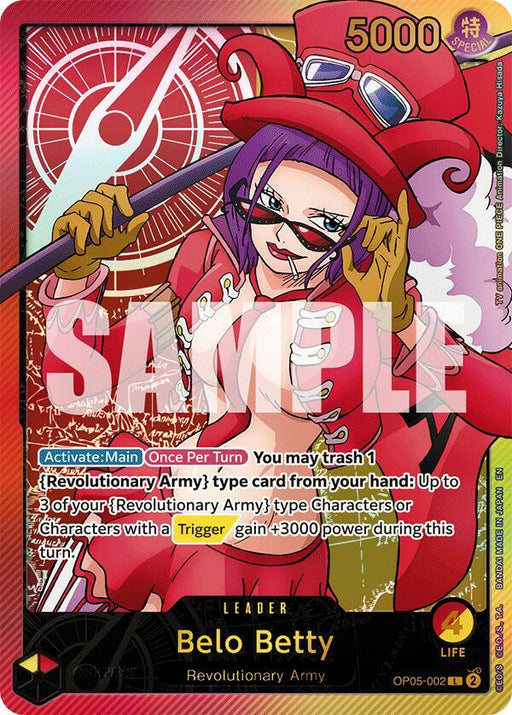 Belo Betty (SP) (OP05-002) [Extra Booster: Anime 25th Collection]