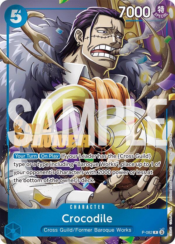 Crocodile (Store 2-on-2 Battle 2025 Winner) (P-082) [One Piece Promotion Cards]