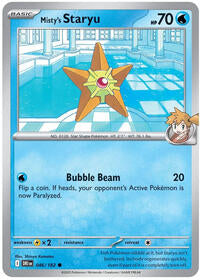 Misty's Staryu [SV10: Destined Rivals]