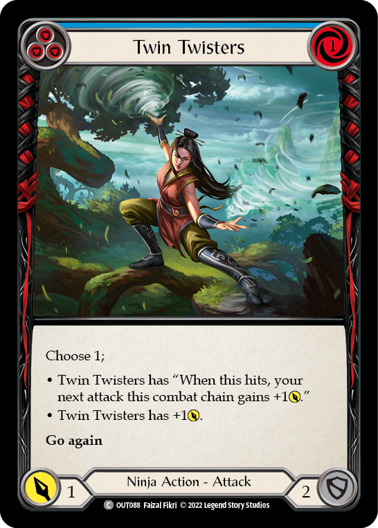 Twin Twisters (Blue) [Outsiders]