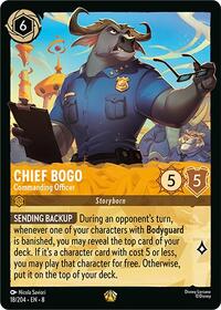 Chief Bogo- Commanding Officer [Reign of Jafar]