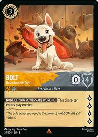 Bolt - Down but Not Out (29/204) [Reign of Jafar]