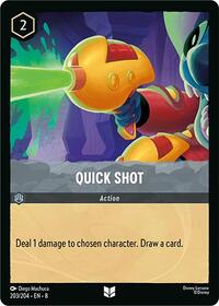 Quick Shot [Reign of Jafar]