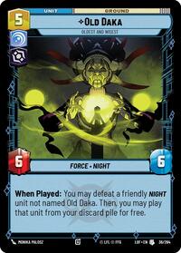 Old Daka - Oldest and Wisest (36/264) [Legends of the Force]