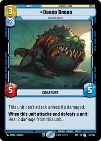 Oggdo Bogdo - Bogano Brute (63/264) [Legends of the Force]