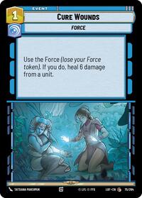 Cure Wounds (75/264) [Legends of the Force]