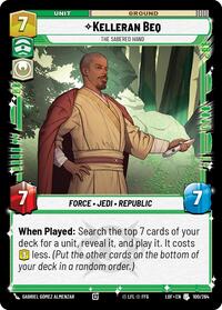 Kelleran Beq - The Sabered Hand (100/264) [Legends of the Force]