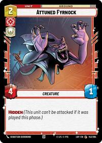 Attuned Fyrnock (143/264) [Legends of the Force]