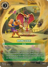 Wrong Lever! (Enchanted) [Reign of Jafar]