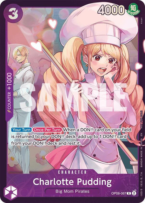 Charlotte Pudding (Store Treasure Cup 2025) (OP08-067) [One Piece Promotion Cards]