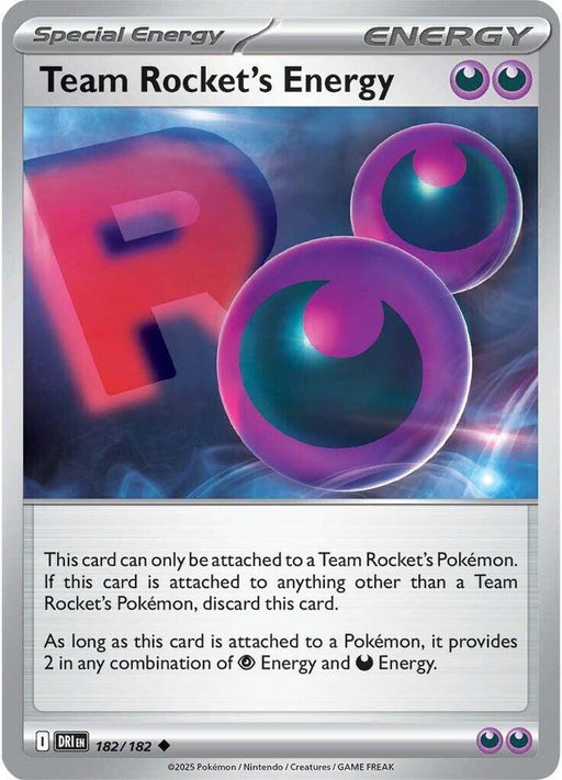 Team Rocket's Energy (182/182) [SV10: Destined Rivals]