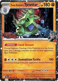 Team Rocket's Tyranitar (Destined Rivals Stamp) [SV10: Destined Rivals]