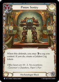 Pinion Sentry (SEA023) [High Seas]