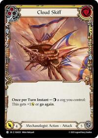 Cloud Skiff (Yellow) (SEA025) [High Seas]