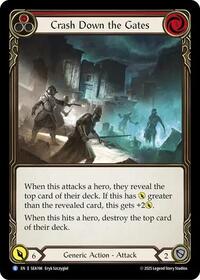 Crash Down the Gates (Red) (SEA198) [High Seas]