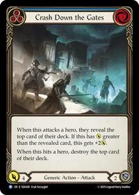 Crash Down the Gates (Blue) (SEA200) [High Seas]