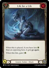 Life for a Life (Red) (SEA217) [High Seas]