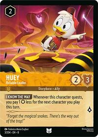 Huey - Reliable Leader (Foil) [Reign of Jafar]