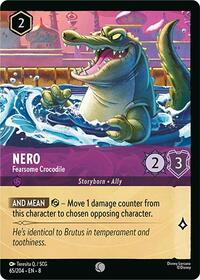 Nero - Fearsome Crocodile (Foil) [Reign of Jafar]