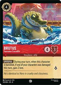 Brutus - Fearsome Crocodile (Foil) [Reign of Jafar]