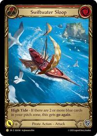 Swiftwater Sloop (Red) (Treasure) (SEA166) [High Seas]