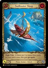 Swiftwater Sloop (Blue) (Treasure) (SEA168) [High Seas]