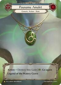 Pounamu Amulet (Treasure) (SEA195) [High Seas]