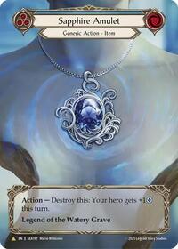Sapphire Amulet (Treasure) (SEA197) [High Seas]
