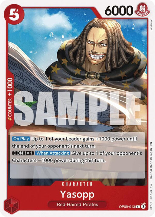 Yasopp (Reprint) (OP09-013) [Starter Deck 23: RED Shanks]
