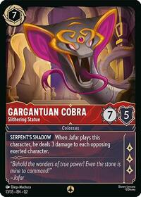 Gargantuan Cobra - Slithering Statue (13/35) [Illumineer's Quest: Palace Heist]