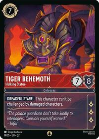 Tiger Behemoth - Hulking Statue [Illumineer's Quest: Palace Heist]