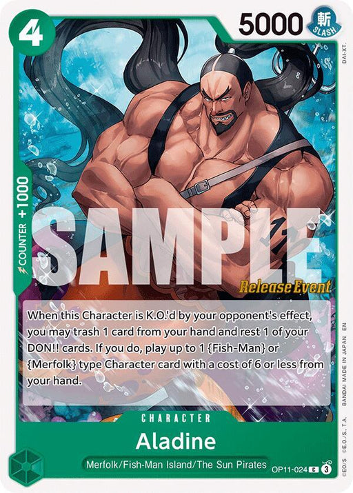 Aladine (OP11-024) [A Fist of Divine Speed Release Event Cards]