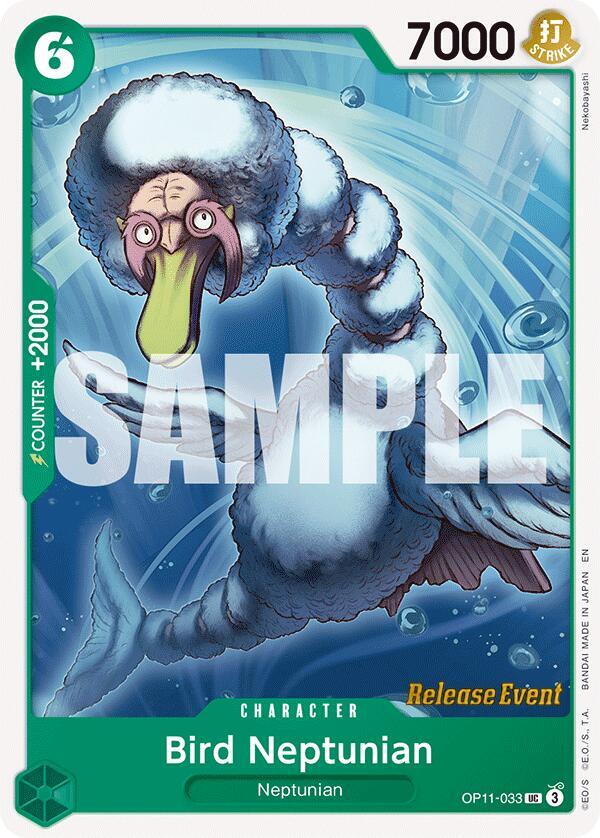Bird Neptunian (OP11-033) [A Fist of Divine Speed Release Event Cards]
