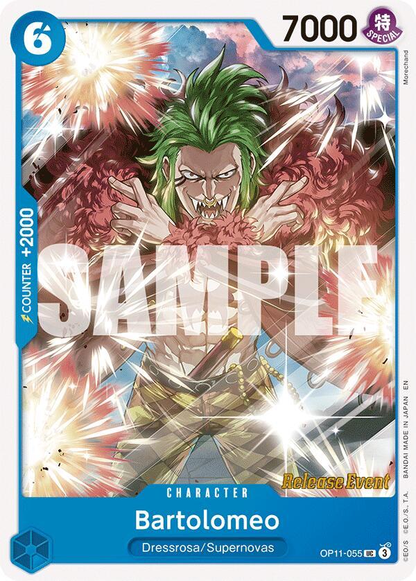 Bartolomeo (OP11-055) [A Fist of Divine Speed Release Event Cards]