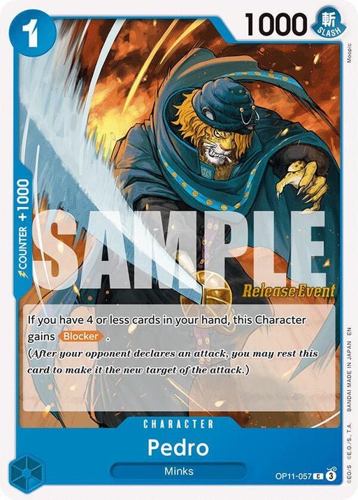 Pedro (OP11-057) [A Fist of Divine Speed Release Event Cards]